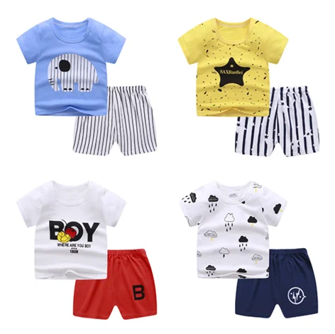 New Arrival Children's Short Sleeve Suit Baby T-shirt Men's And Women's Short Sleeve Shorts Two Piece Set
New Arrival Children's Short Sleeve Suit Baby T-shirt Men's And Women's Short Sleeve Shorts Two Piece Set