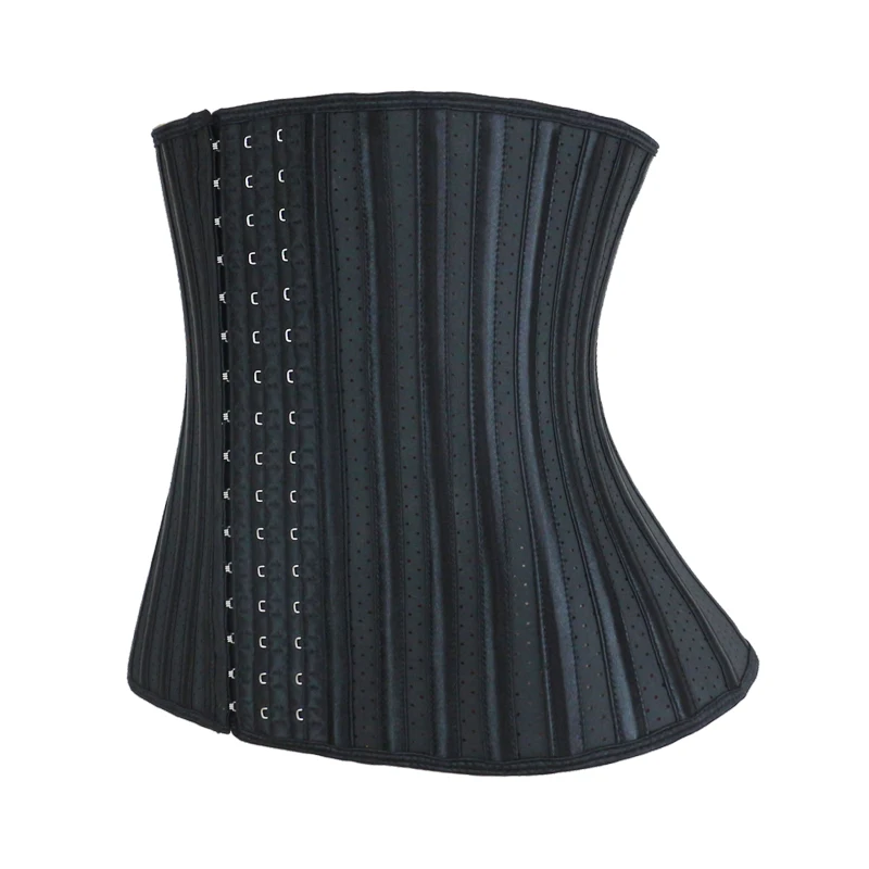 NANBIN Black Latex Hollow Out Breathable 25 Steel Bones New Waist Trainer, As shown
NANBIN Black Latex Hollow Out Breathable 25 Steel Bones New Waist Trainer, As shown