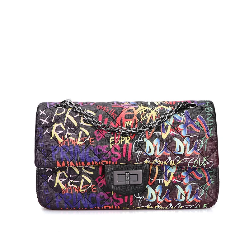 Fashion graffiti woman bags casual luxury ladies handbags women bags hand bags handbags factory price free shipping in china, Black
Fashion graffiti woman bags casual luxury ladies handbags women bags hand bags handbags factory price free shipping in china, Black