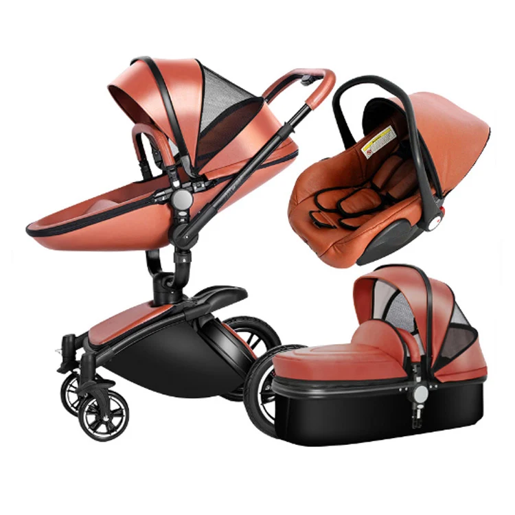 360 Degree High Landscape and Fashional Pram Brown 3 in 1 Folding Baby Pram, Pink,black,white,brown/ custom
360 Degree High Landscape and Fashional Pram Brown 3 in 1 Folding Baby Pram, Pink,black,white,brown/ custom