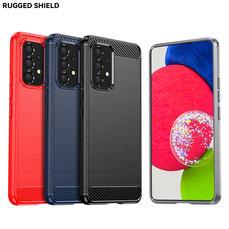 Silicone Carbon Fiber Mobile Phone Bags Shockproof Tpu Phone Case Back Cover For Samsung Galaxy A53 5G
Silicone Carbon Fiber Mobile Phone Bags Shockproof Tpu Phone Case Back Cover For Samsung Galaxy A53 5G