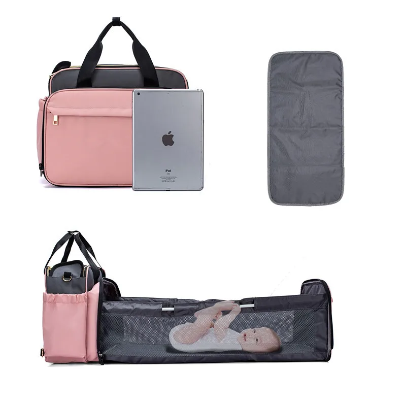 Trending waterproof mummy backpack baby crib tote handbag diaper bags, Green black purple blue grey
Trending waterproof mummy backpack baby crib tote handbag diaper bags, Green black purple blue grey
