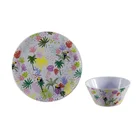 Hot Sale Toucan Printing Melamine Dinnerware Set