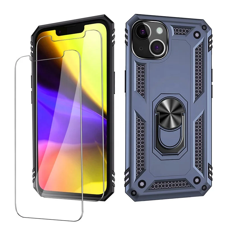 Mobile Phone Accesories Back Cover 2 PACK Screen Protector Ring Holder Shockproof Armor Phone Case for Iphone 13 12 pro max case, Dark green, blue, green, red ...
Mobile Phone Accesories Back Cover 2 PACK Screen Protector Ring Holder Shockproof Armor Phone Case for Iphone 13 12 pro max case, Dark green, blue, green, red ...