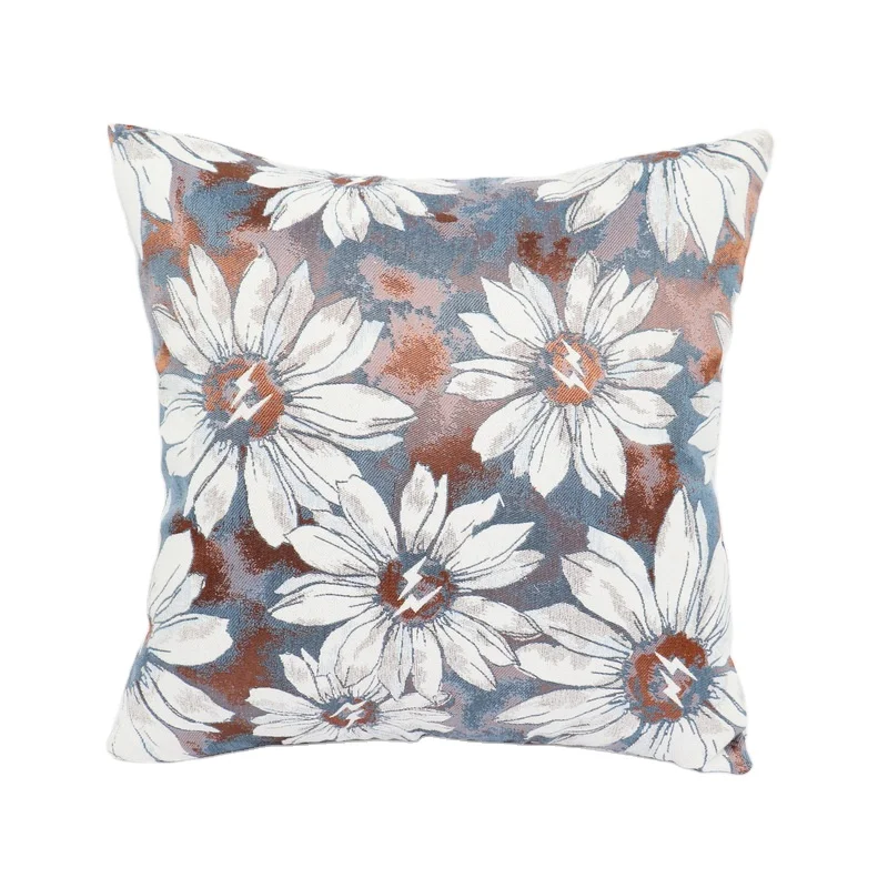 wholesale Chenille Jacquard fabric Sunflower design cushion cover for home decoration, Multi color
wholesale Chenille Jacquard fabric Sunflower design cushion cover for home decoration, Multi color