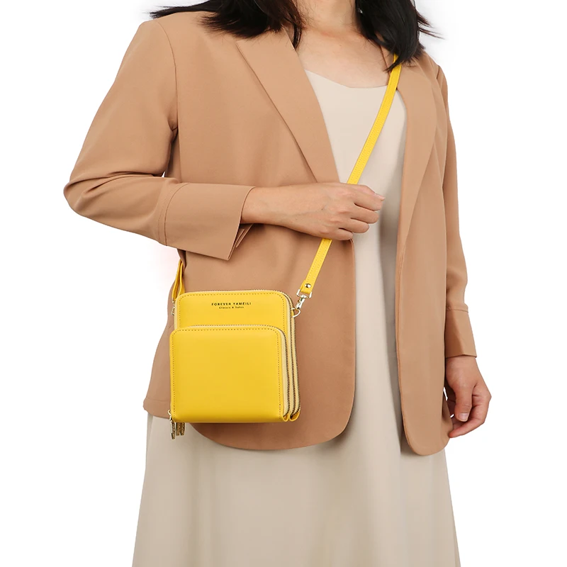 Mini PU Leather Phone Crossbody Bags for Women 2021 Summer Lady Shoulder Handbag Female Touch Screen Fashion Brand Luxury Purses
Mini PU Leather Phone Crossbody Bags for Women 2021 Summer Lady Shoulder Handbag Female Touch Screen Fashion Brand Luxury Purses