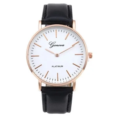 Leather strap simple brand men luxury watches men wrist quartz wrist watch geneva men watch, Black and brown
Leather strap simple brand men luxury watches men wrist quartz wrist watch geneva men watch, Black and brown