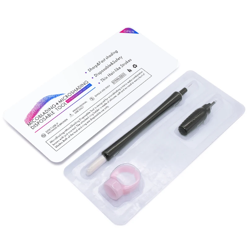 Microblading Disposable Microblading Pen with Sponge Disposable Tool Eyebrows Microblading Supplies Double-Sided Ink Pens
Microblading Disposable Microblading Pen with Sponge Disposable Tool Eyebrows Microblading Supplies Double-Sided Ink Pens