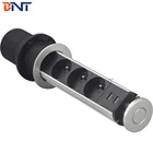 pulling pop up us power socket power strips outlet surge protector /kitchen countertops pop up socket