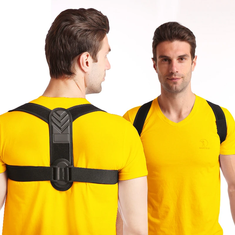 Adjustable Shoulder Support Back Brace Posture Corrector For Men And Women, Black,or custom color
Adjustable Shoulder Support Back Brace Posture Corrector For Men And Women, Black,or custom color