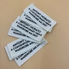 Manufacturer Printing garment satin ribbon label main care label wash label