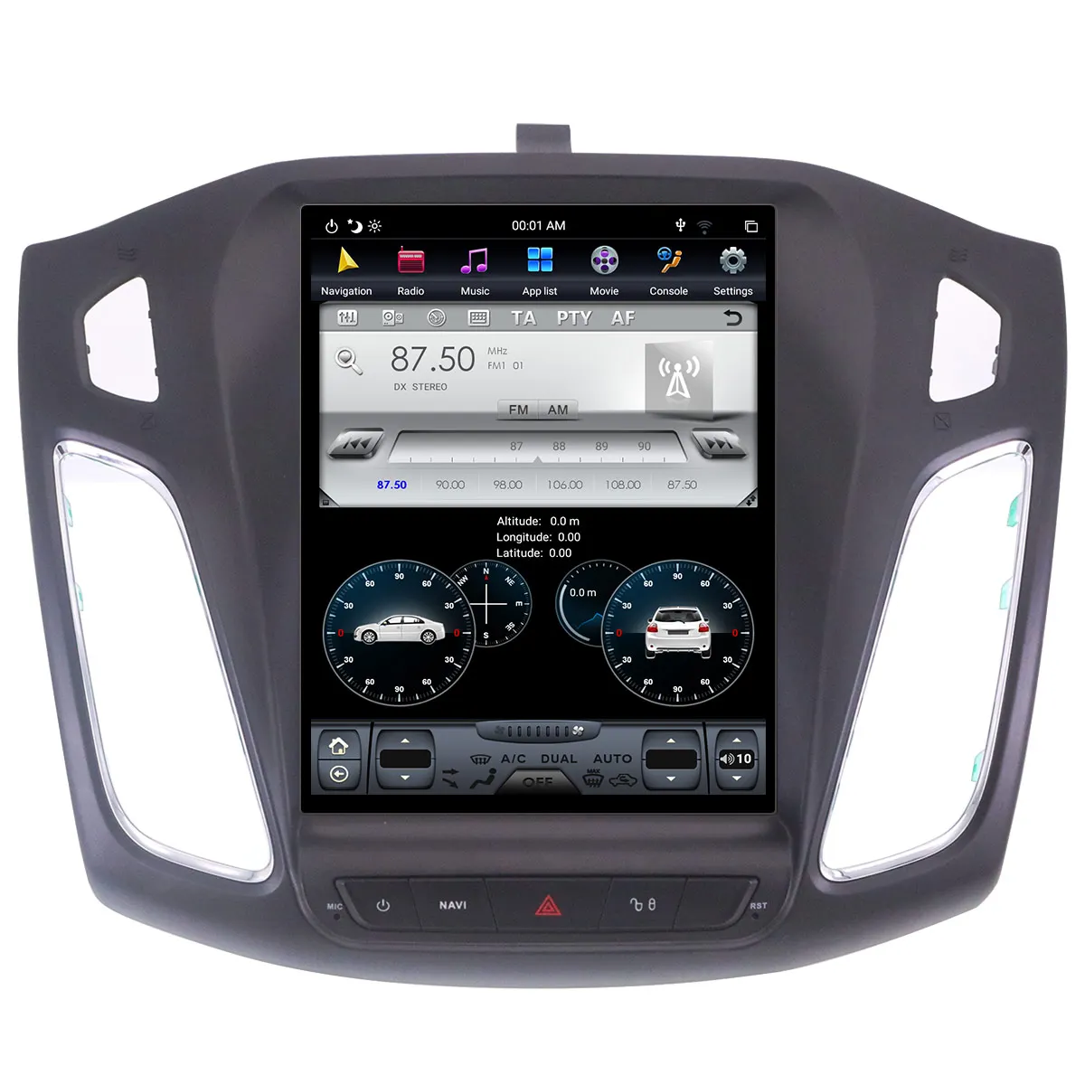 Wireless Carplay For Ford Focus 2013-2017 4G SIM Tesla Style Android 9.0 Car GPS Navigation Stereo Head Unit Multimedia Player
Wireless Carplay For Ford Focus 2013-2017 4G SIM Tesla Style Android 9.0 Car GPS Navigation Stereo Head Unit Multimedia Player