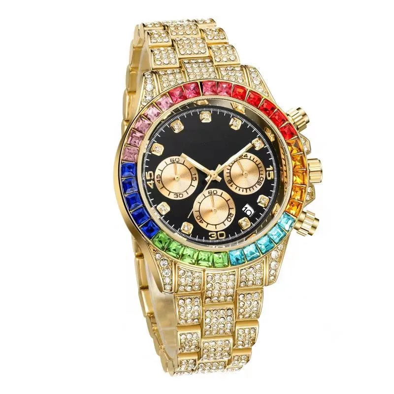 Unique Luxury Brand Trending Mens calendar Rose Gold Quartz Clock Chronograph Diamond Steel icy Out Watch 2020
Unique Luxury Brand Trending Mens calendar Rose Gold Quartz Clock Chronograph Diamond Steel icy Out Watch 2020