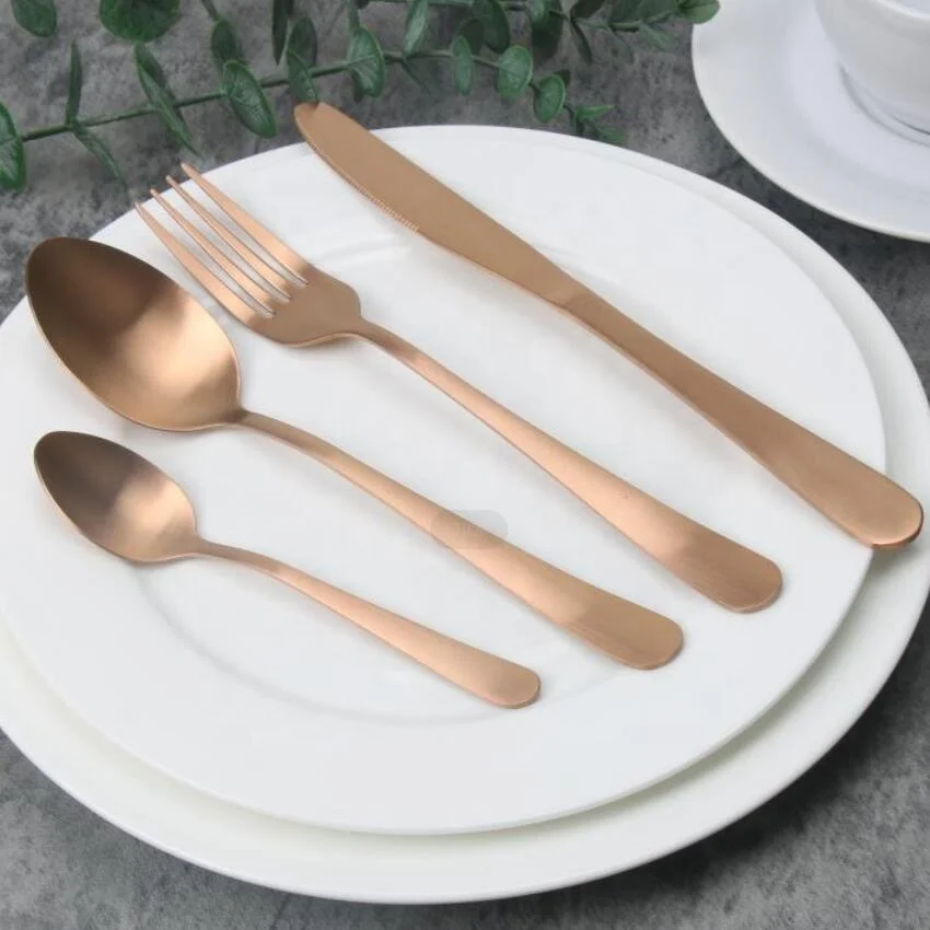 Wholesale Luxury Knife Fork Spoon 4PCS Gold Stainless Steel Cutlery Set Stainless, Golden,rose color
Wholesale Luxury Knife Fork Spoon 4PCS Gold Stainless Steel Cutlery Set Stainless, Golden,rose color