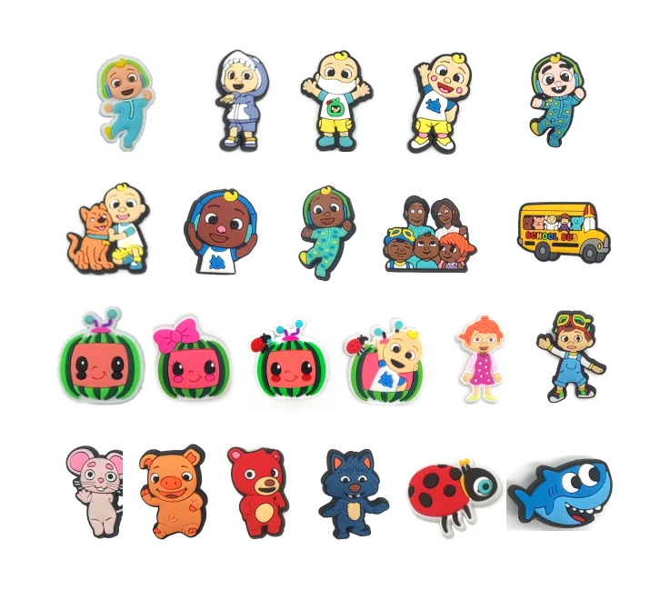 NICKELODEON rugrats JOJO PVC shoe decorations clog charms Custom designer for sandals charms and bracelet gifts for kids, Picture
NICKELODEON rugrats JOJO PVC shoe decorations clog charms Custom designer for sandals charms and bracelet gifts for kids, Picture