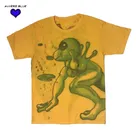 cheapest wholesale OEM ODM custom your own design punk style 100% cotton t shirts white for unisex bulk buy from china