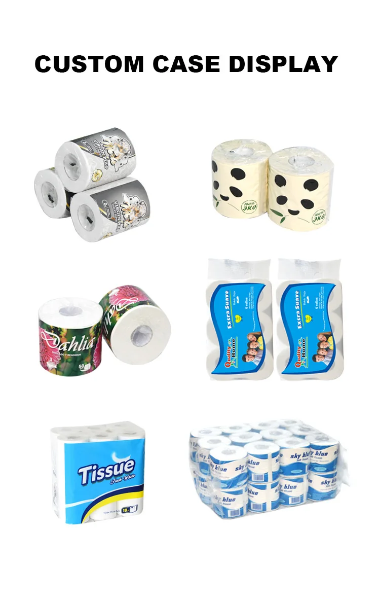 China toilet paper manufacturer virgin pulp commercial toilet paper 2ply 3ply core toilet tissue paper