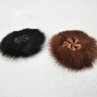 Rabbit Fur Promotional Various Durable Using Rabbit Fur Fabric Ball