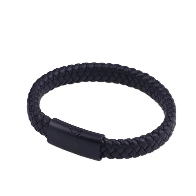 Braided Genuine Fashion Endless Stainless Steel Leather Bangles,Magnetic Mens Bangle, Multicolor
Braided Genuine Fashion Endless Stainless Steel Leather Bangles,Magnetic Mens Bangle, Multicolor