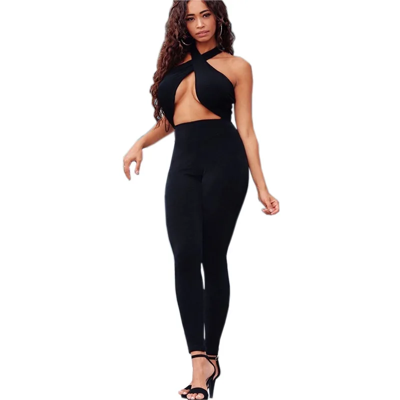 2020 new arrivals autumn design women halter collar sexy full length jumpsuit for ladies
2020 new arrivals autumn design women halter collar sexy full length jumpsuit for ladies