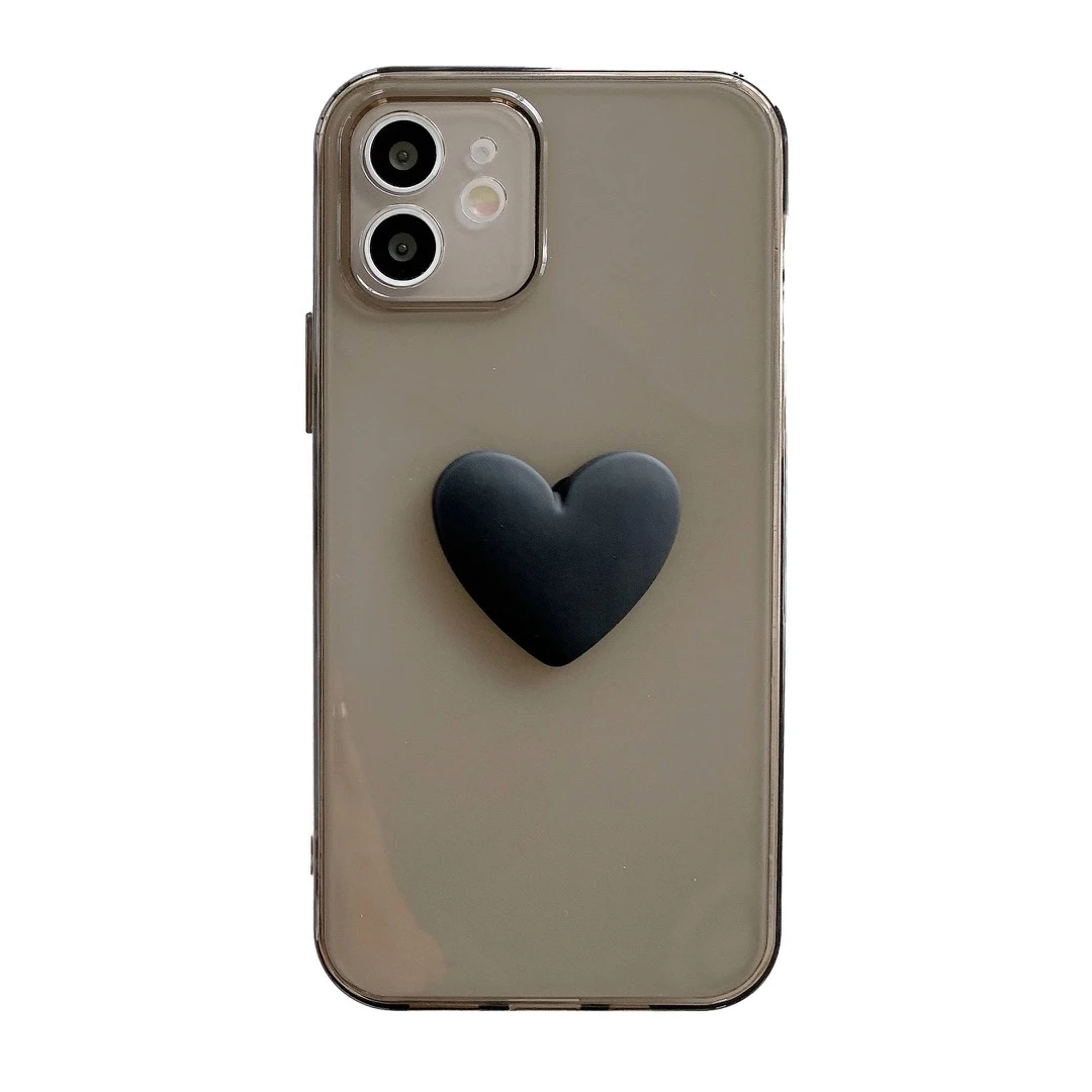 Best Selling Durable Using Transparent Black Three-dimensional Love Style Mobile Phone Case, 2 designs
Best Selling Durable Using Transparent Black Three-dimensional Love Style Mobile Phone Case, 2 designs