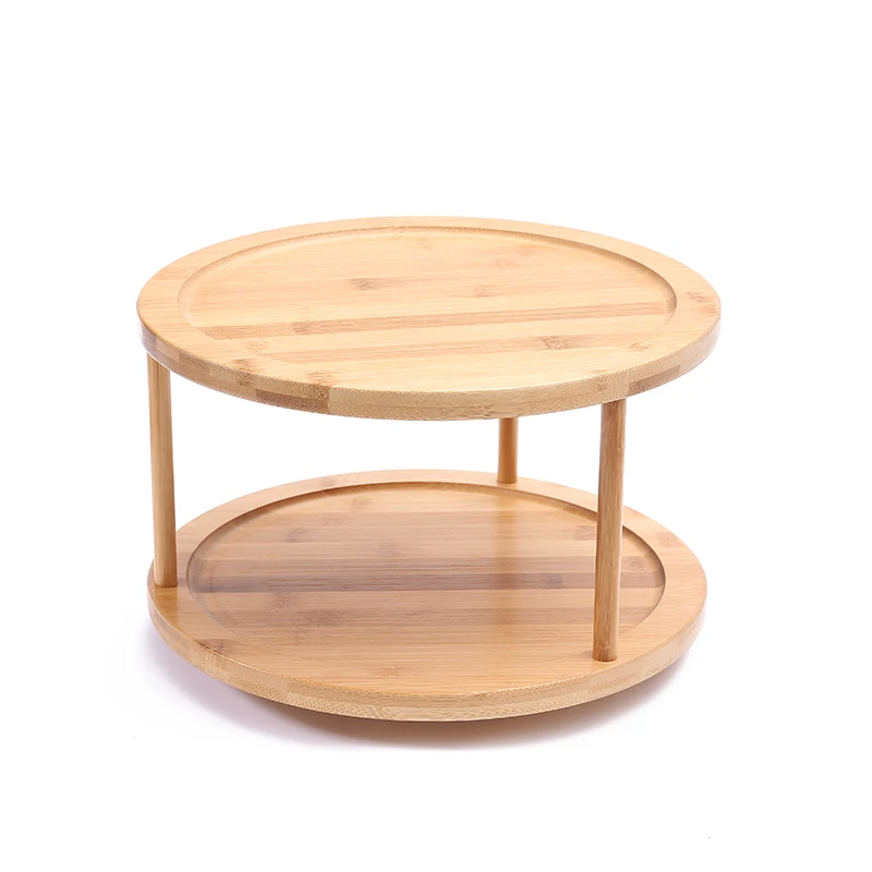Round shape Bamboo 2 layer spice rack Kitchen shelves seasoning racks wooden storage holders
Round shape Bamboo 2 layer spice rack Kitchen shelves seasoning racks wooden storage holders