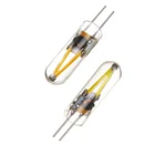 ミニ G4 COB LED フィラメント電球 3 ワット 12V 15 ワットハロゲン交換ガラスランプクールウォームホワイト LED ハロゲンペンダントランプ