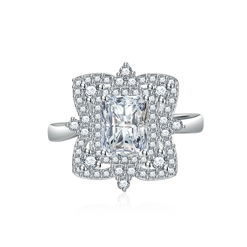 Luxury Diamond Wedding Ring Finger Jewelry for Women Big Crystal Colorful Cubic Zircon Adjustable Ring Bridal Engagement Party
Luxury Diamond Wedding Ring Finger Jewelry for Women Big Crystal Colorful Cubic Zircon Adjustable Ring Bridal Engagement Party