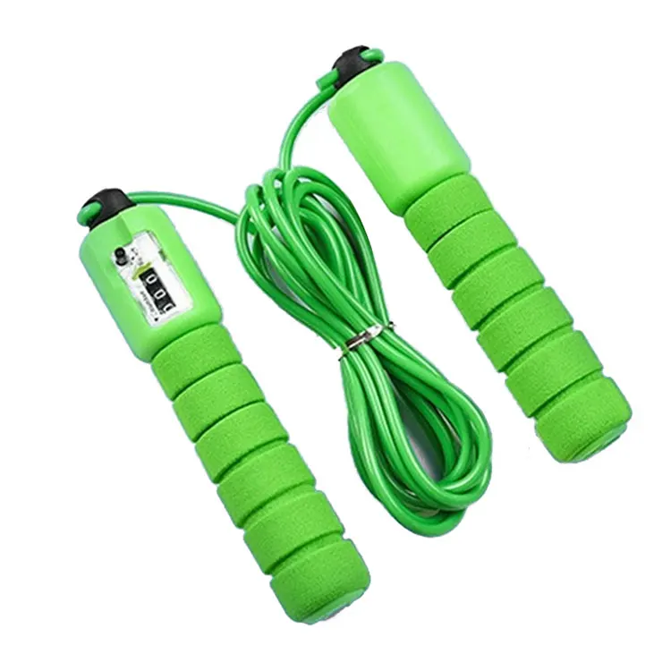2.9m Professional Sponge Wire Adjustable Fast Digital Skipping Jump Rope With Counter
2.9m Professional Sponge Wire Adjustable Fast Digital Skipping Jump Rope With Counter