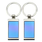 Beautiful Metal Printing Custom Logo Promotional Blank Key Chain,Silver Key Chain Hook Holder Metal Ring Bulk