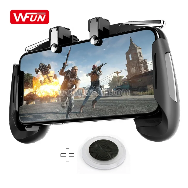Factory Price Hot Selling Gamepad PUB G L1R1 Trigger Joystick Game Controller Fire Button For Android Iphone Mobile, Black,red, blue
Factory Price Hot Selling Gamepad PUB G L1R1 Trigger Joystick Game Controller Fire Button For Android Iphone Mobile, Black,red, blue