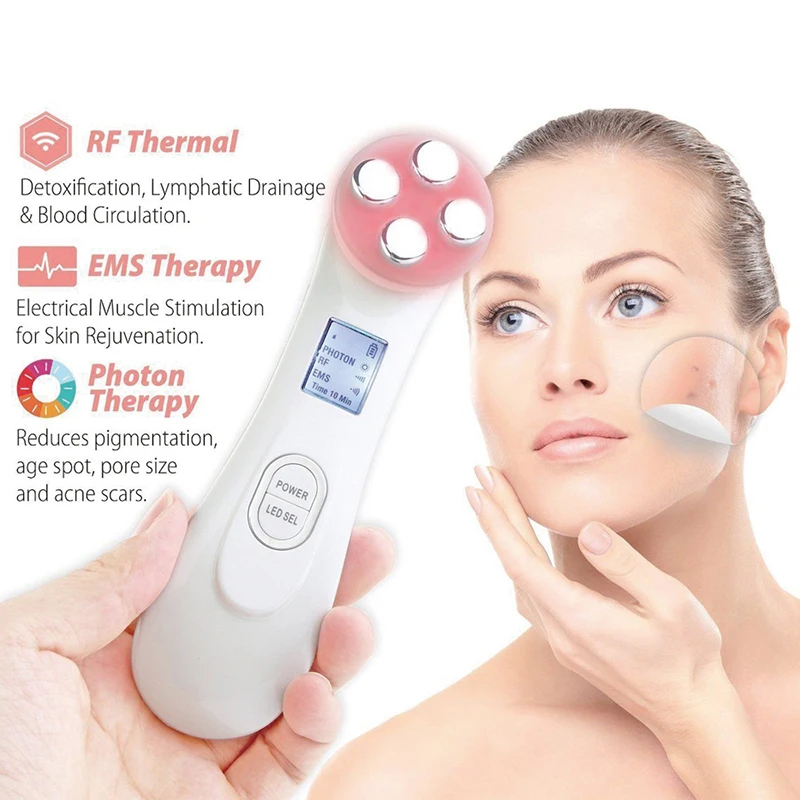 Skin Care Beauty Photon RF Equitment Facial Massager Skin Tightening Machine RF EMS Beauty Instrument
Skin Care Beauty Photon RF Equitment Facial Massager Skin Tightening Machine RF EMS Beauty Instrument