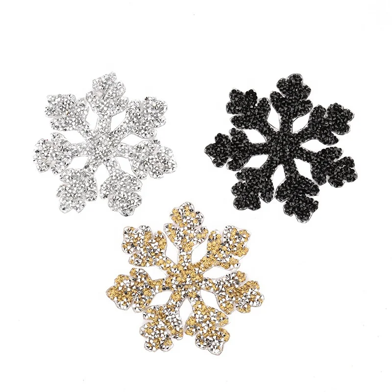 Fashion gold snowflake crystal rhinestone applique iron on patch, Clear, gold, black
Fashion gold snowflake crystal rhinestone applique iron on patch, Clear, gold, black