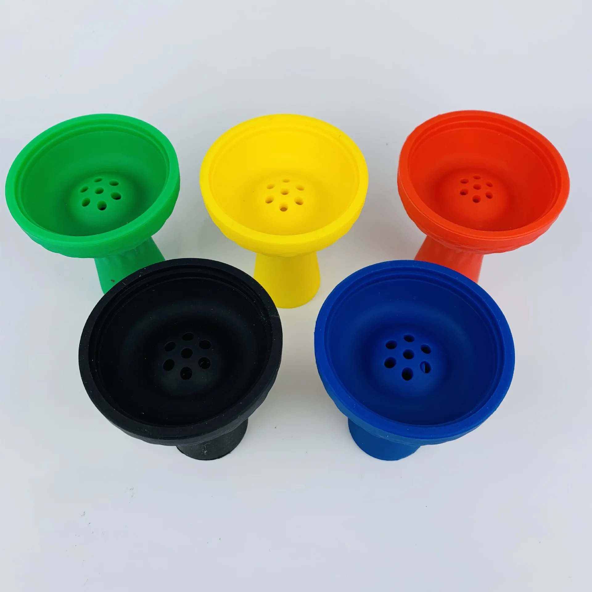 Silicone Hookah Bowl 7 Holes Colorful Bowl Hookah Wholesale High Quality Hookah Silicone Bowl, Black/blue/red/yellow/green
Silicone Hookah Bowl 7 Holes Colorful Bowl Hookah Wholesale High Quality Hookah Silicone Bowl, Black/blue/red/yellow/green