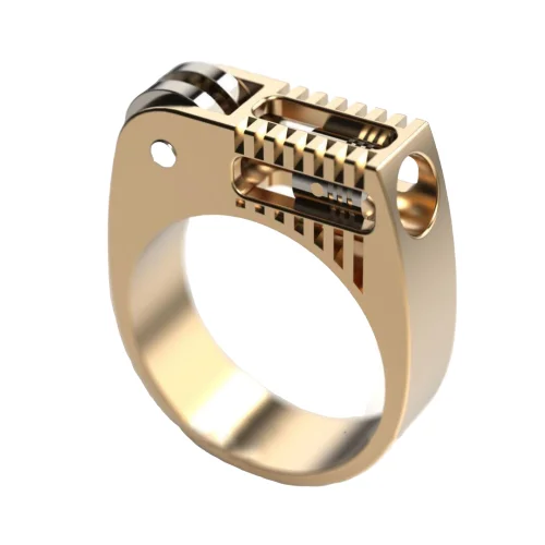 Newest Wholesale Price KYRA0971Ring Personalized Mechanical shape jewelry ring for Men Women, Gold
Newest Wholesale Price KYRA0971Ring Personalized Mechanical shape jewelry ring for Men Women, Gold