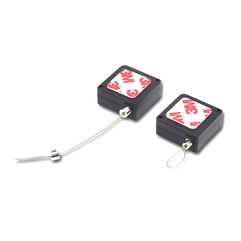 ABS Plastic Retractable Anti-theft Pull Box for Retail Display Security Tether Recoiler Square White Black With Sticker
ABS Plastic Retractable Anti-theft Pull Box for Retail Display Security Tether Recoiler Square White Black With Sticker