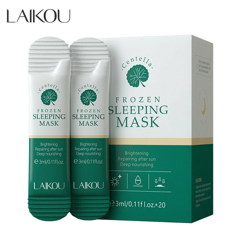 LAIKOU 3 ml*20 Pcs soothing & repairing Centella gel sleeping skin whitening night cream
LAIKOU 3 ml*20 Pcs soothing & repairing Centella gel sleeping skin whitening night cream