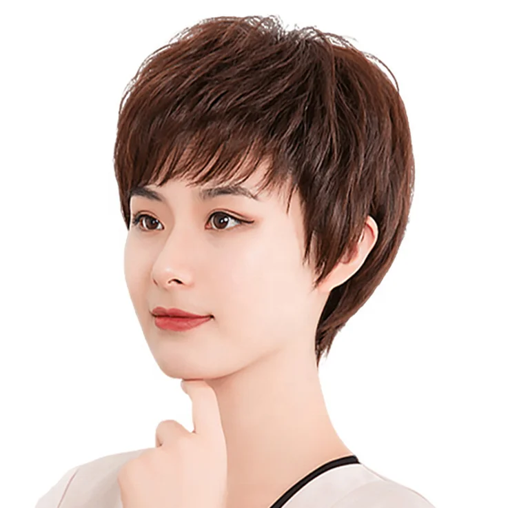 Lacefront Wigs Human Hair Straight Luxury Machine Made Real Human Hair Wigs Capless High Quality European Dark Brown Hair Wig
Lacefront Wigs Human Hair Straight Luxury Machine Made Real Human Hair Wigs Capless High Quality European Dark Brown Hair Wig