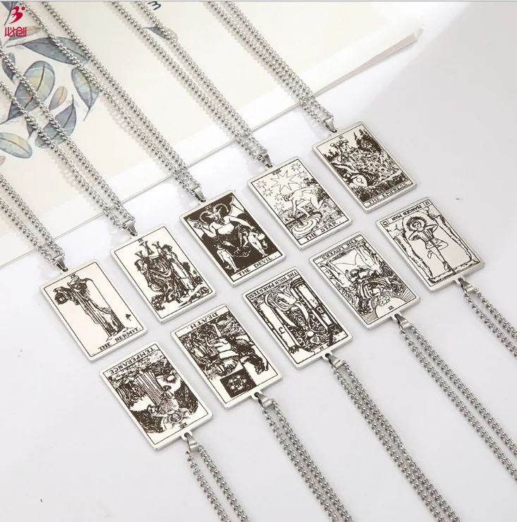Sterling Rider Waite Cards The Hermit Cardtarot Pendant Vintage Enamel Silver Retro Tarot Card Necklace
Sterling Rider Waite Cards The Hermit Cardtarot Pendant Vintage Enamel Silver Retro Tarot Card Necklace