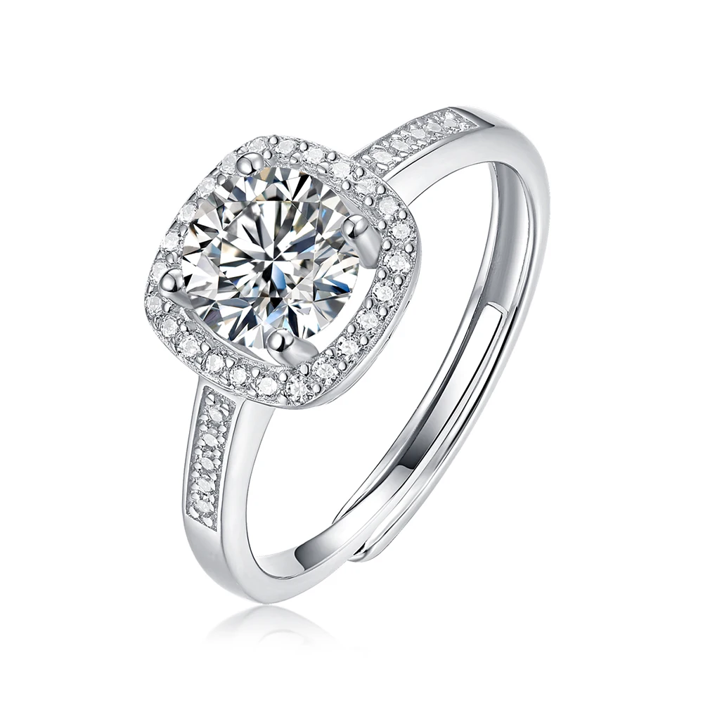 1 Carat Wedding Rings for Men And Women Moissanite Diamond Ring 925 Sterling Silver Jewelry
1 Carat Wedding Rings for Men And Women Moissanite Diamond Ring 925 Sterling Silver Jewelry