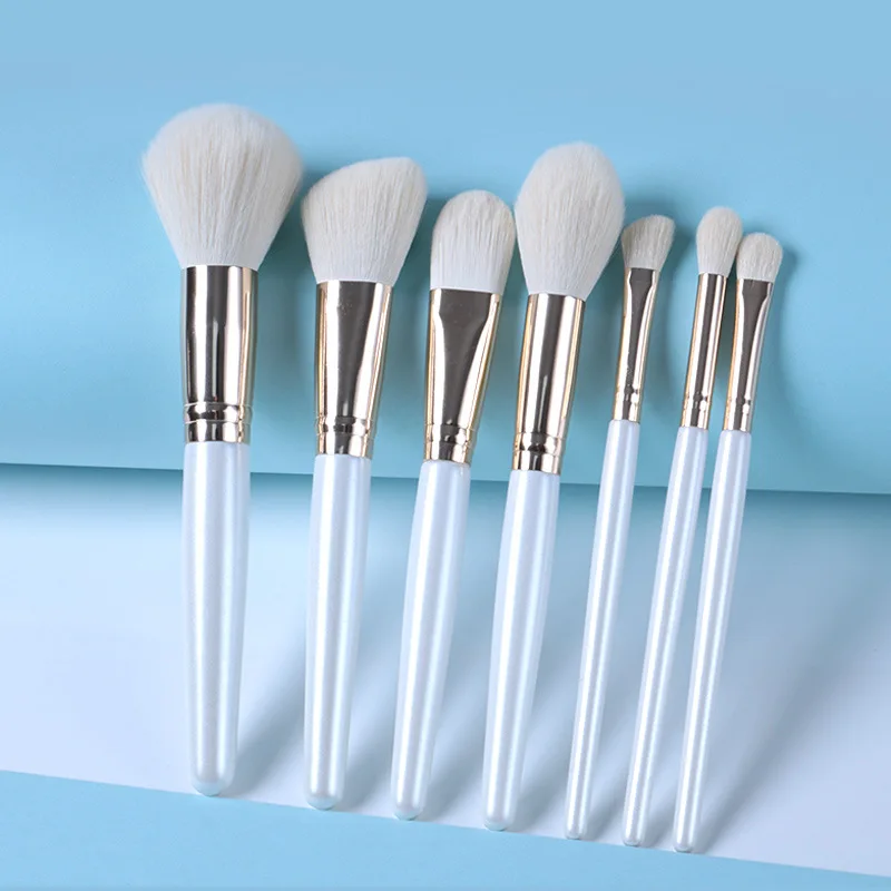High Quality Custom Logo 12PCS White Wood Handle Synthetic Hair Makeup Brush Set for Beauty Beginner
High Quality Custom Logo 12PCS White Wood Handle Synthetic Hair Makeup Brush Set for Beauty Beginner