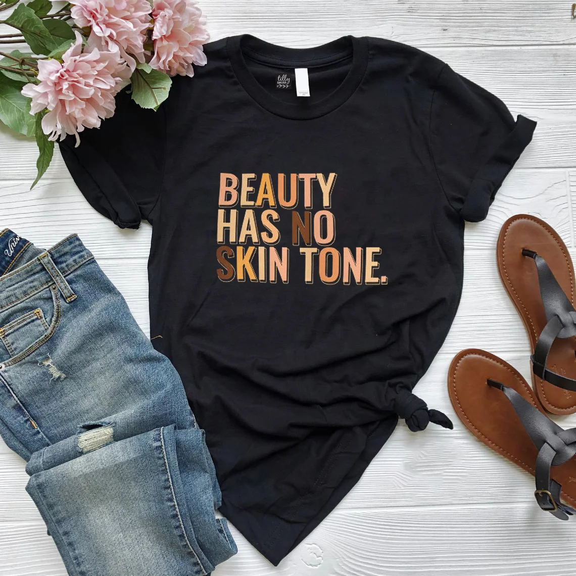 Wholesale Vintage Tshirt Women Beauty Has No Skin cool Girl Melanin Printed T Shirt Casual Short Sleeve Ladies T-shirt, Black white gray dark blue red
Wholesale Vintage Tshirt Women Beauty Has No Skin cool Girl Melanin Printed T Shirt Casual Short Sleeve Ladies T-shirt, Black white gray dark blue red