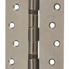 Door Hinge Quality Good Polish Flat Head Iron Folding Wood Door Hinge