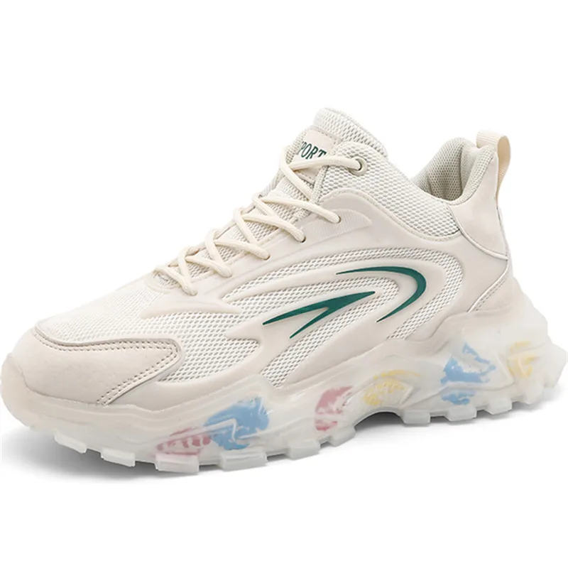 Dropshipping Custom Logo New Men Shoes Comfortable Flat Chunky Sneakers Outdoor Sports Male Breathable Footwear
Dropshipping Custom Logo New Men Shoes Comfortable Flat Chunky Sneakers Outdoor Sports Male Breathable Footwear