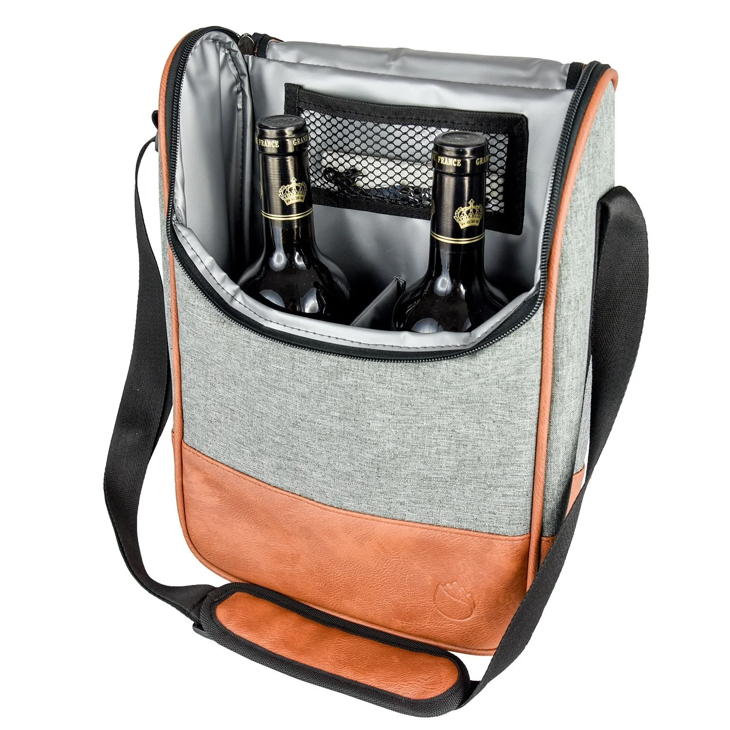 Stylish Canvas LPU eather Insulated Cooler Bag/Wine Cooler For Wine Enthusiast, Customized color
Stylish Canvas LPU eather Insulated Cooler Bag/Wine Cooler For Wine Enthusiast, Customized color
