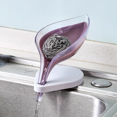 Creative new leaf drain soap box with suction cup triangle moisture-proof soap box multi-purpose soap storage box
Creative new leaf drain soap box with suction cup triangle moisture-proof soap box multi-purpose soap storage box