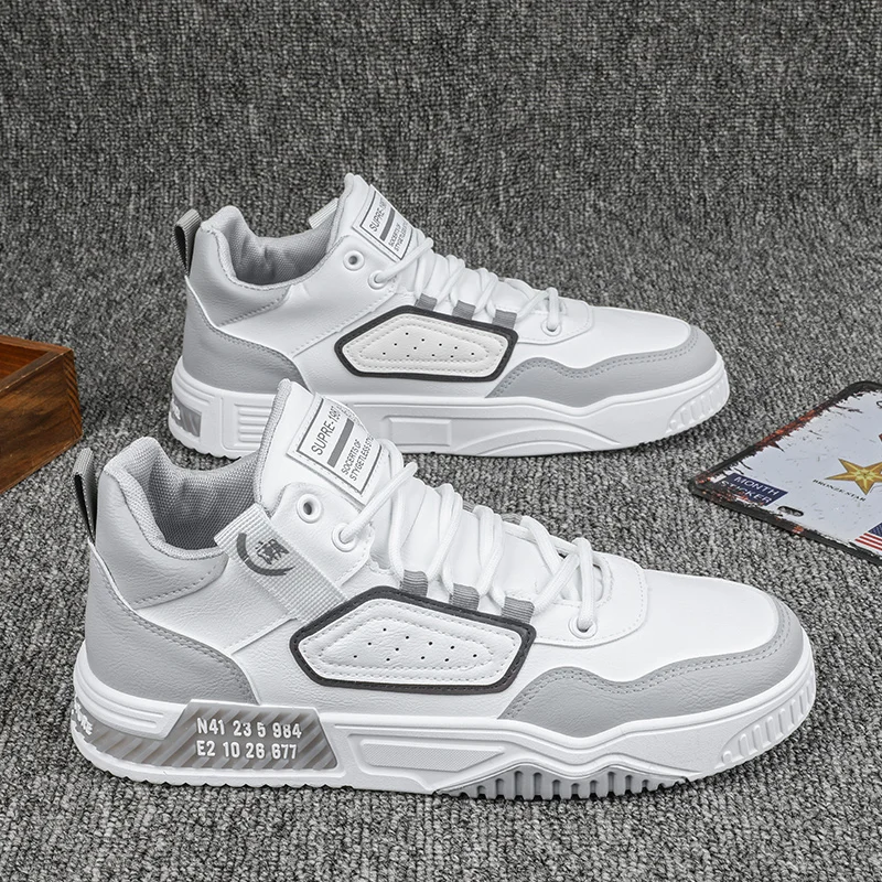 New Arrivals Fashion Men Casual White Shoes Sneakers Walking Designer Shoes for Men, Optional
New Arrivals Fashion Men Casual White Shoes Sneakers Walking Designer Shoes for Men, Optional