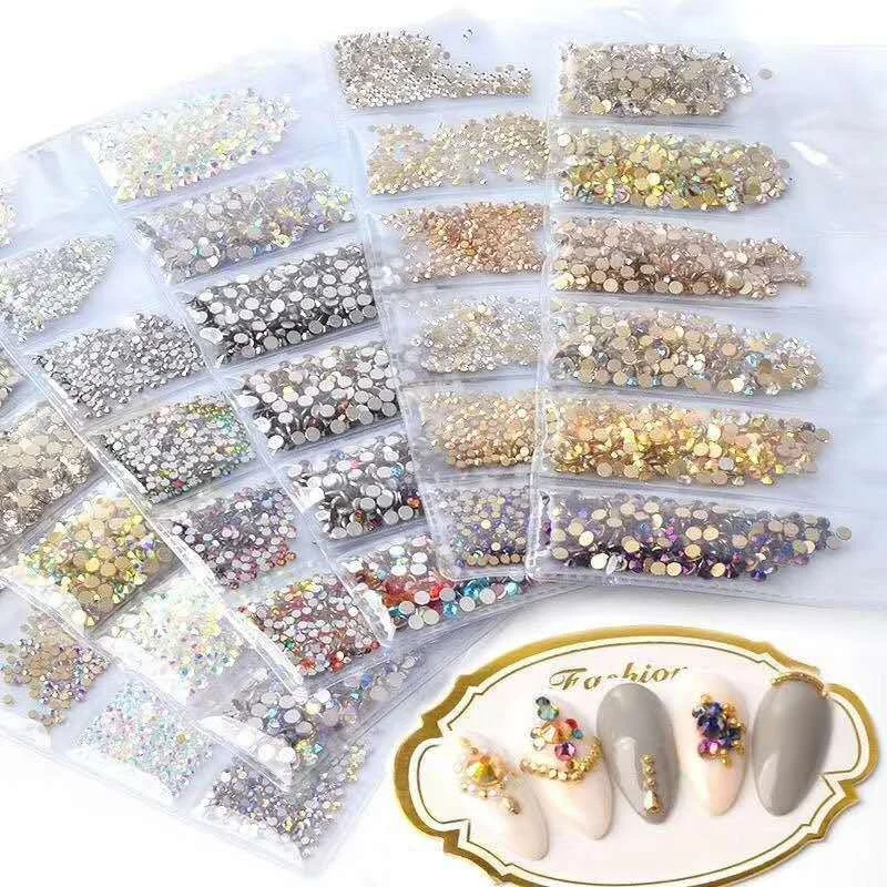 New Multi Colors AB Crystal Glass Rhinestones Nail Art Non Hotfix Flatbacks Nail Decorations SS4-SS16, Multi color
New Multi Colors AB Crystal Glass Rhinestones Nail Art Non Hotfix Flatbacks Nail Decorations SS4-SS16, Multi color