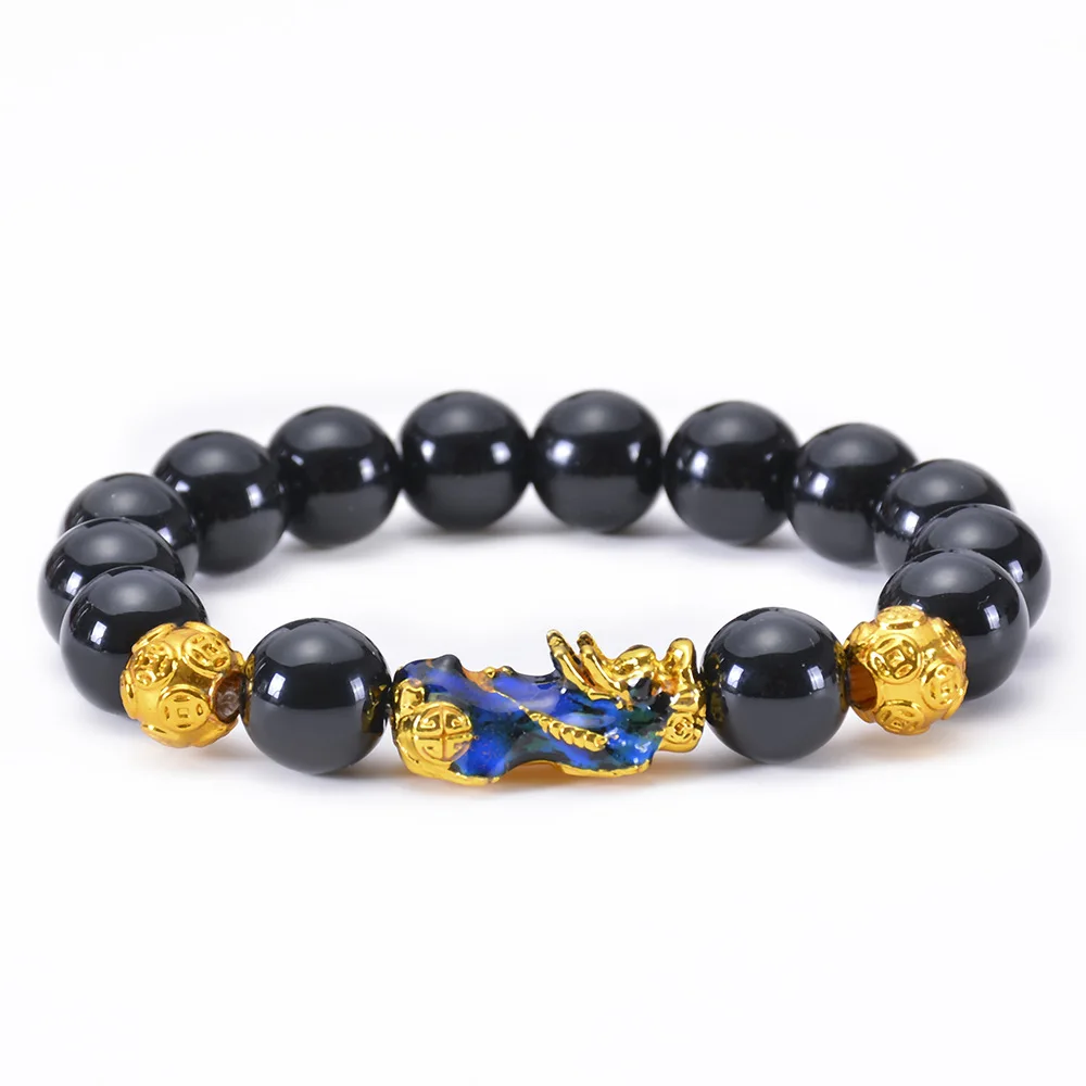 2021 Hot Sale Feng Shui Obsidian Beaded Bracelet Wealth Lucky Dragon Bracelet For Men And Women, Black
2021 Hot Sale Feng Shui Obsidian Beaded Bracelet Wealth Lucky Dragon Bracelet For Men And Women, Black