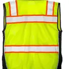 Zipper Vest Safety Vest Vest Mens Class 2 Black Series Safety Vest With Zipper